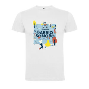 Camiseta blanca unisex BS XI